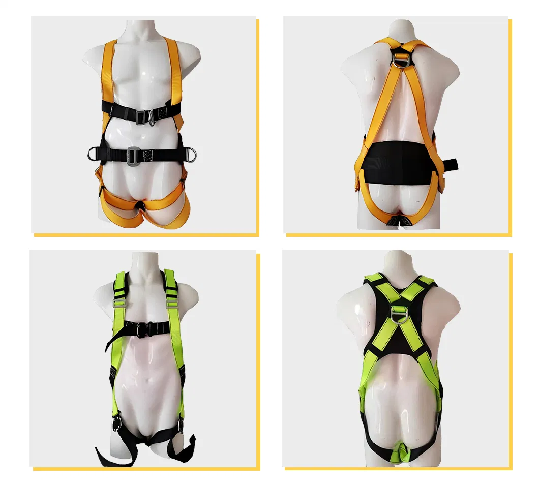 CE Climbing Sport Aerial Fall Protection Arrest Full Body Safety Belt Harness