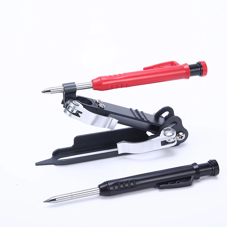 Multifunctional Graffiti Tool Writing Tool with Deep Hole Pencil Woodworking Graffiti Line Measuring Tool